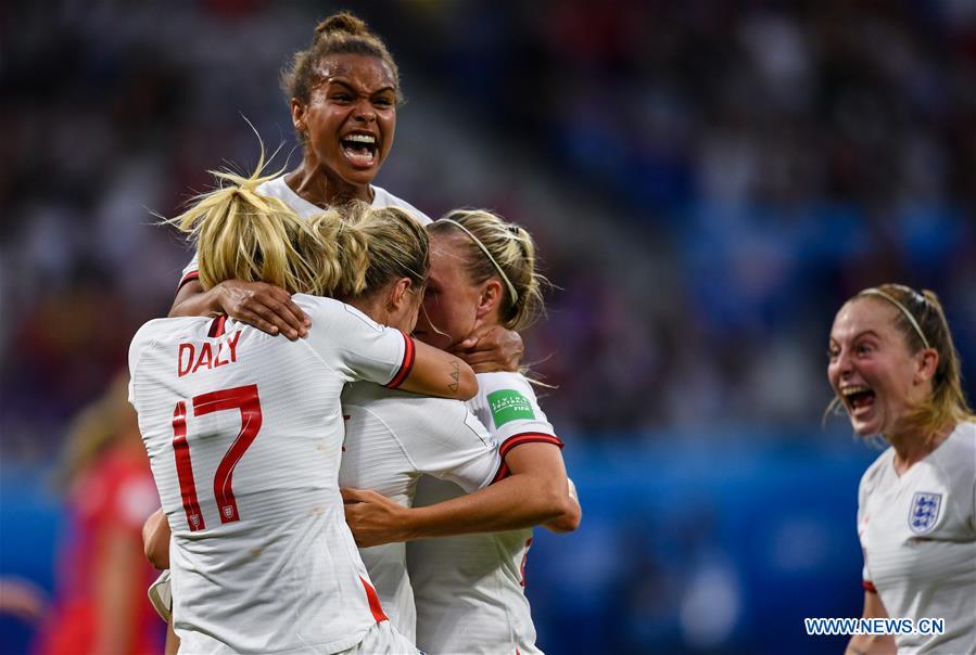 (SP)FRANCE-LYON-FOOTBALL-FIFA WOMEN'S WORLD CUP-SEMIFINALS-ENG VS USA