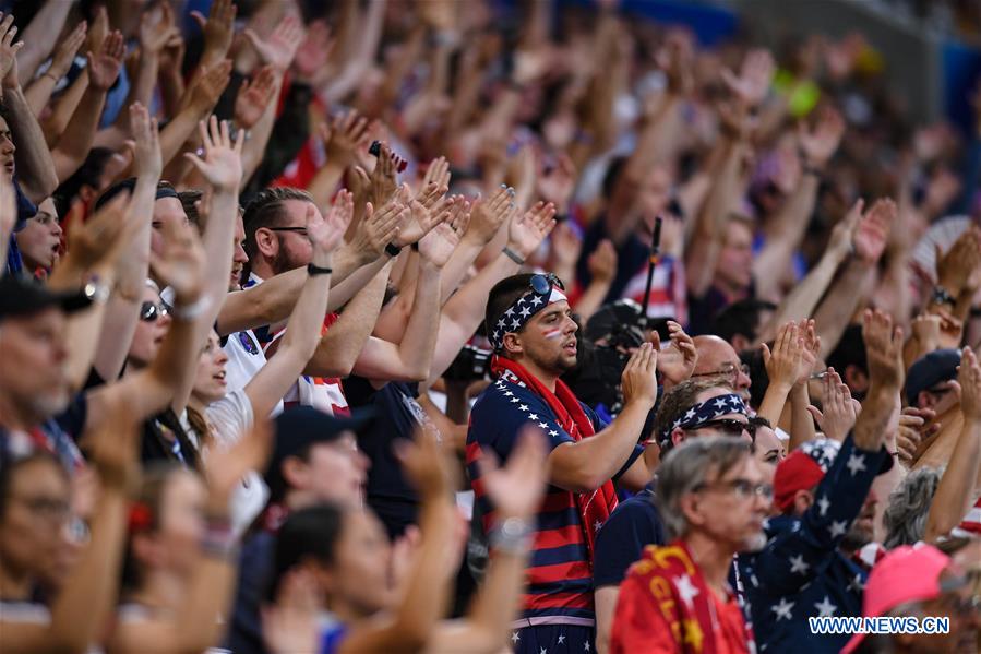 (SP)FRANCE-LYON-FOOTBALL-FIFA WOMEN'S WORLD CUP-SEMIFINALS-ENG VS USA