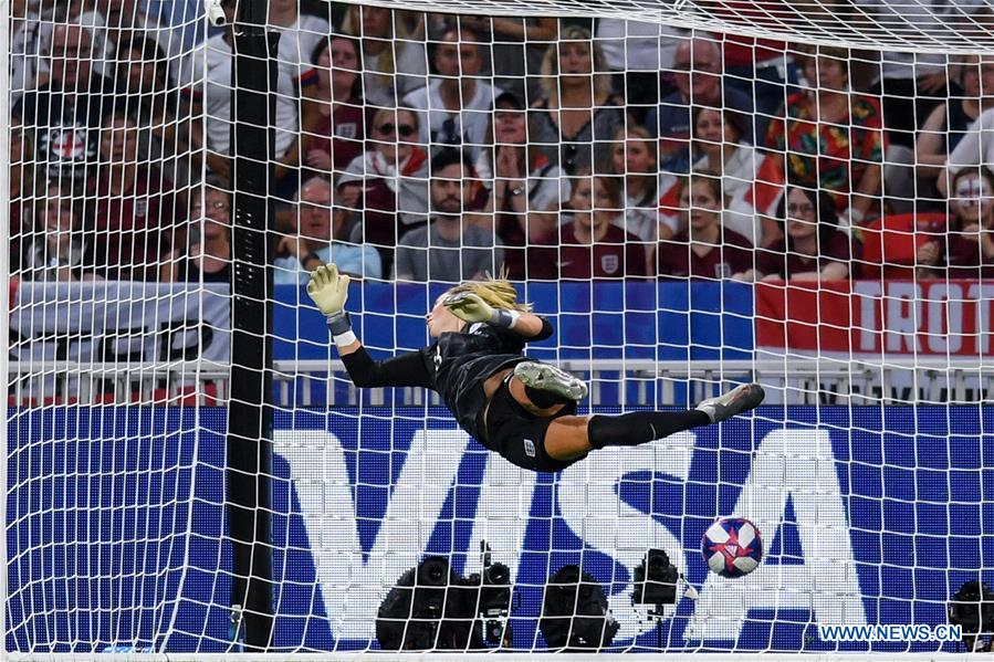 (SP)FRANCE-LYON-FOOTBALL-FIFA WOMEN'S WORLD CUP-SEMIFINALS-ENG VS USA