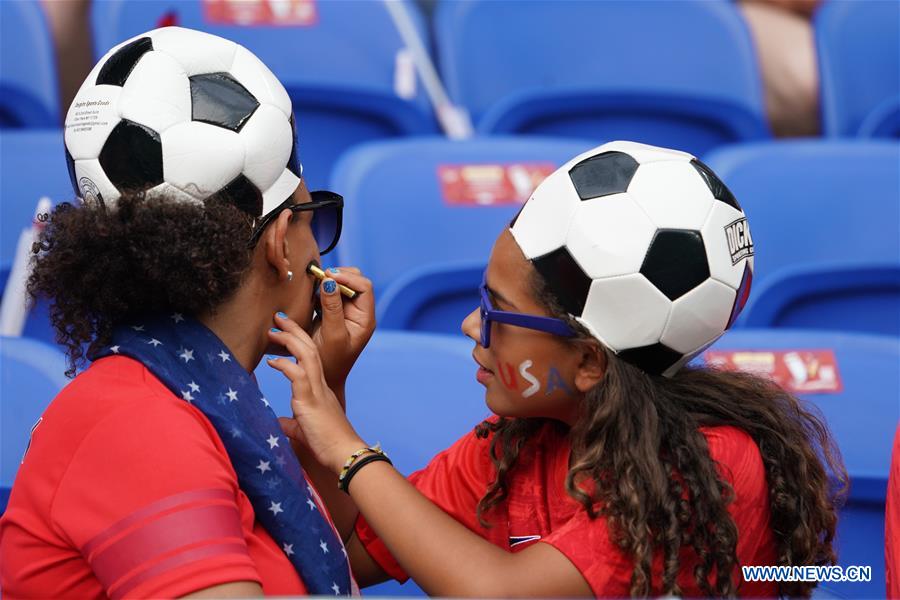 (SP)FRANCE-LYON-FOOTBALL-FIFA WOMEN'S WORLD CUP-SEMIFINALS-ENG VS USA