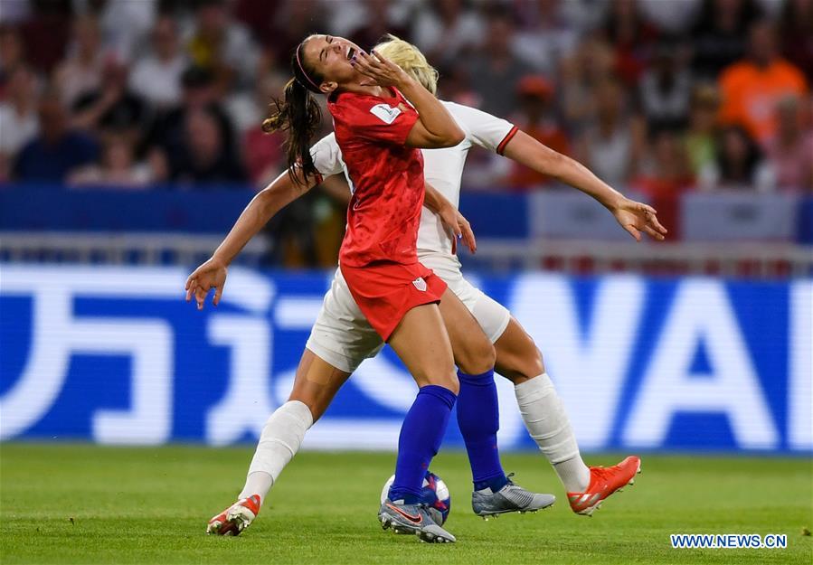 (SP)FRANCE-LYON-FOOTBALL-FIFA WOMEN'S WORLD CUP-SEMIFINALS-ENG VS USA