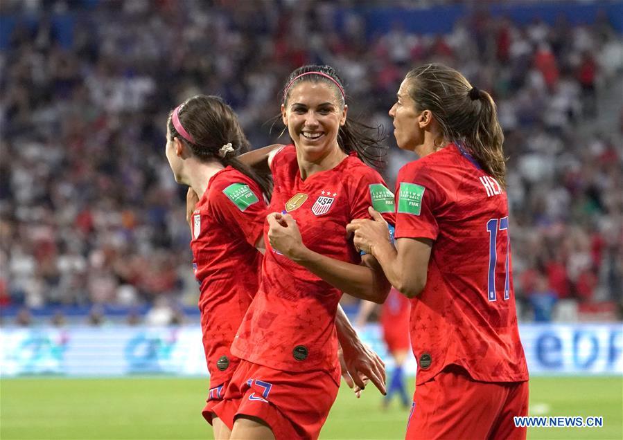 (SP)FRANCE-LYON-FOOTBALL-FIFA WOMEN'S WORLD CUP-SEMIFINALS-ENG VS USA