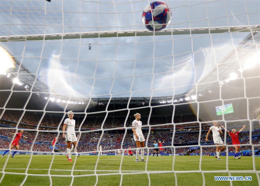 (SP)FRANCE-LYON-FOOTBALL-FIFA WOMEN'S WORLD CUP-SEMIFINALS-ENG VS USA