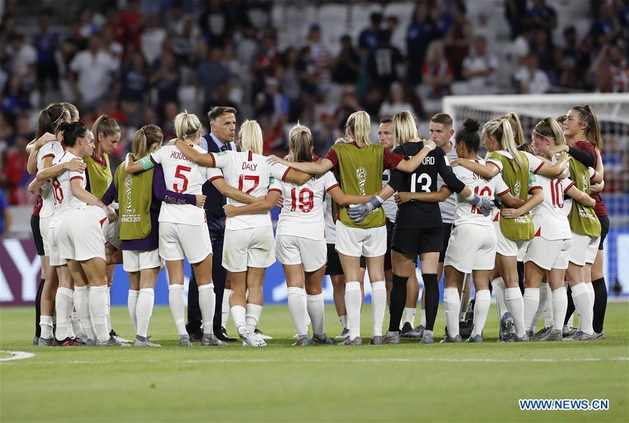 (SP)FRANCE-LYON-FOOTBALL-FIFA WOMEN'S WORLD CUP-SEMIFINALS-ENG VS USA