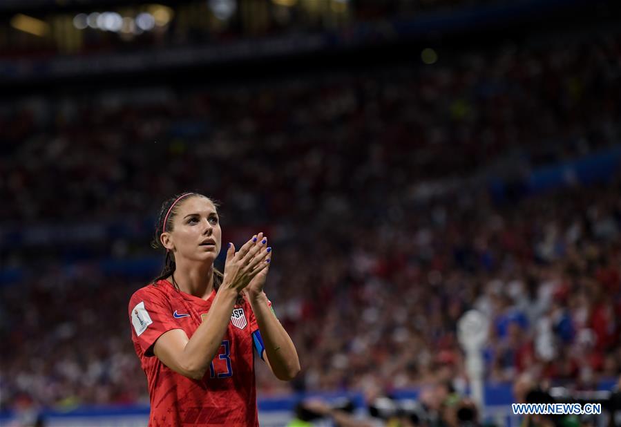 (SP)FRANCE-LYON-FOOTBALL-FIFA WOMEN'S WORLD CUP-SEMIFINALS-ENG VS USA