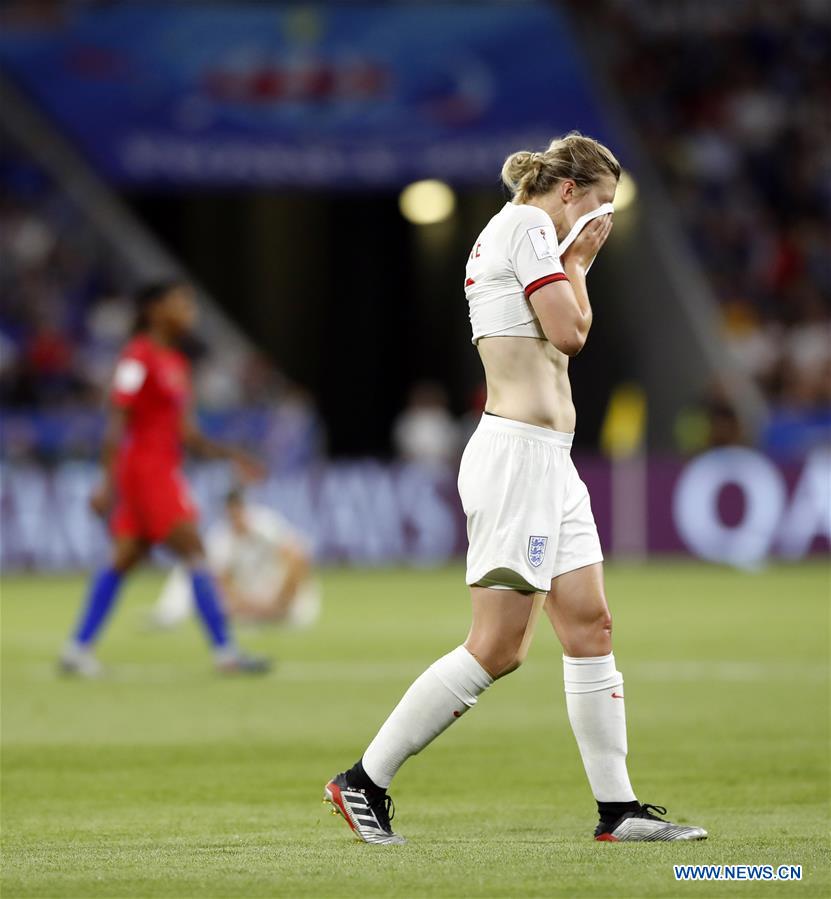 (SP)FRANCE-LYON-FOOTBALL-FIFA WOMEN'S WORLD CUP-SEMIFINALS-ENG VS USA