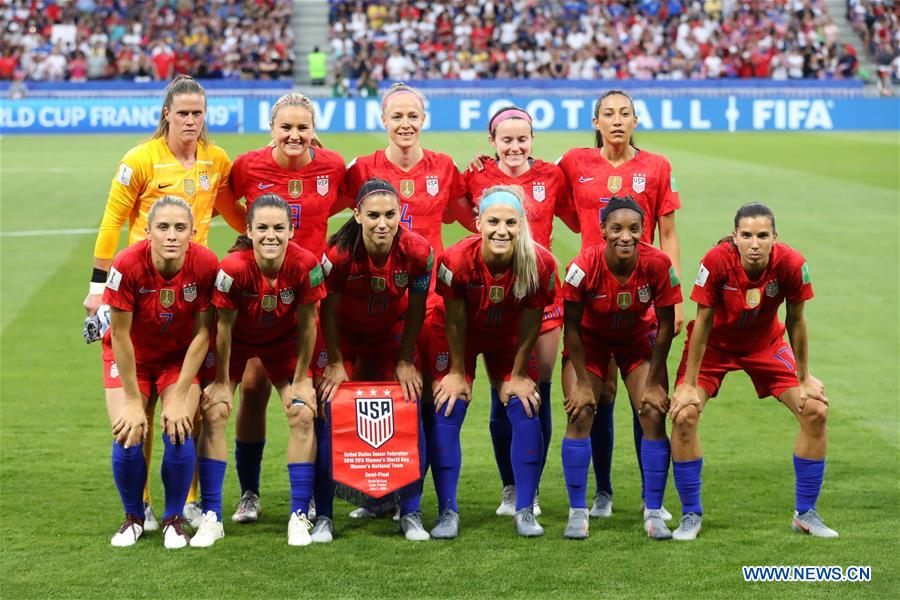 (SP)FRANCE-LYON-FOOTBALL-FIFA WOMEN'S WORLD CUP-SEMIFINALS-ENG VS USA