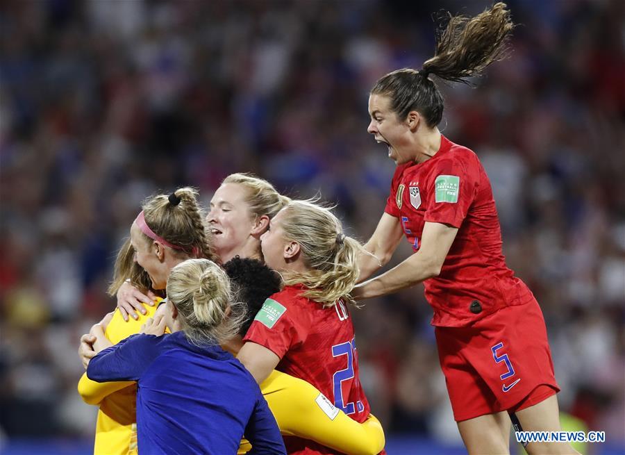 (SP)FRANCE-LYON-FOOTBALL-FIFA WOMEN'S WORLD CUP-SEMIFINALS-ENG VS USA