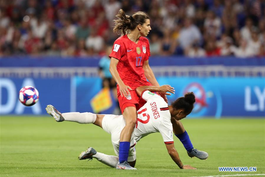 (SP)FRANCE-LYON-FOOTBALL-FIFA WOMEN'S WORLD CUP-SEMIFINALS-ENG VS USA