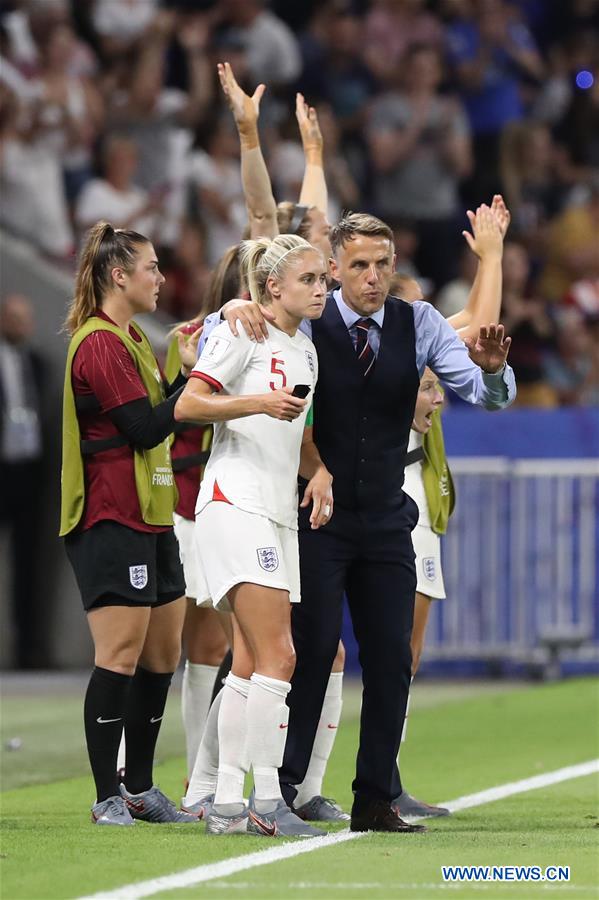 (SP)FRANCE-LYON-FOOTBALL-FIFA WOMEN'S WORLD CUP-SEMIFINALS-ENG VS USA