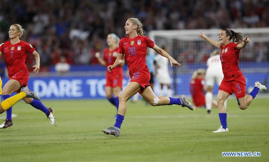 (SP)FRANCE-LYON-FOOTBALL-FIFA WOMEN'S WORLD CUP-SEMIFINALS-ENG VS USA