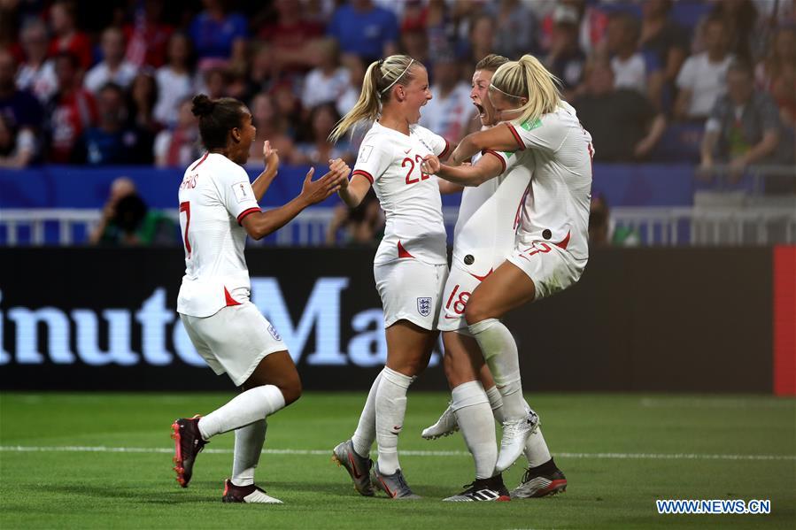 (SP)FRANCE-LYON-FOOTBALL-FIFA WOMEN'S WORLD CUP-SEMIFINALS-ENG VS USA