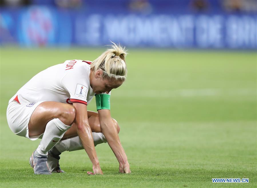 (SP)FRANCE-LYON-FOOTBALL-FIFA WOMEN'S WORLD CUP-SEMIFINALS-ENG VS USA