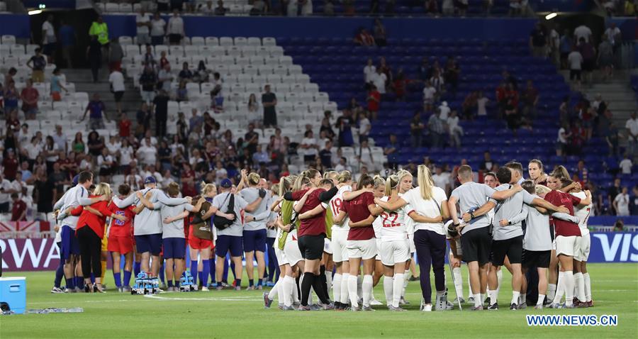 (SP)FRANCE-LYON-FOOTBALL-FIFA WOMEN'S WORLD CUP-SEMIFINALS-ENG VS USA