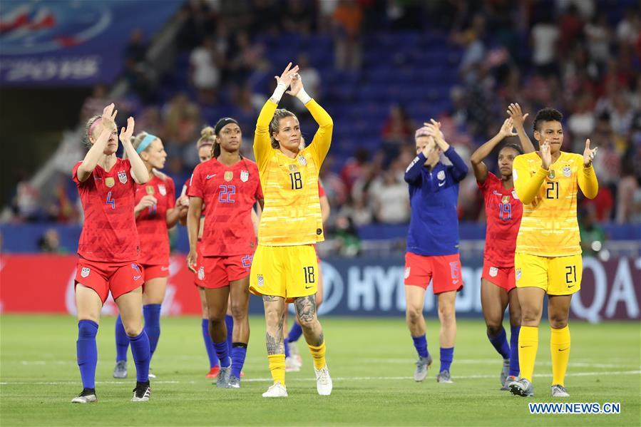 (SP)FRANCE-LYON-FOOTBALL-FIFA WOMEN'S WORLD CUP-SEMIFINALS-ENG VS USA