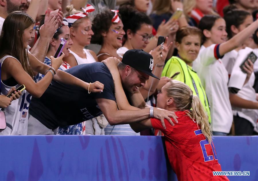(SP)FRANCE-LYON-FOOTBALL-FIFA WOMEN'S WORLD CUP-SEMIFINALS-ENG VS USA