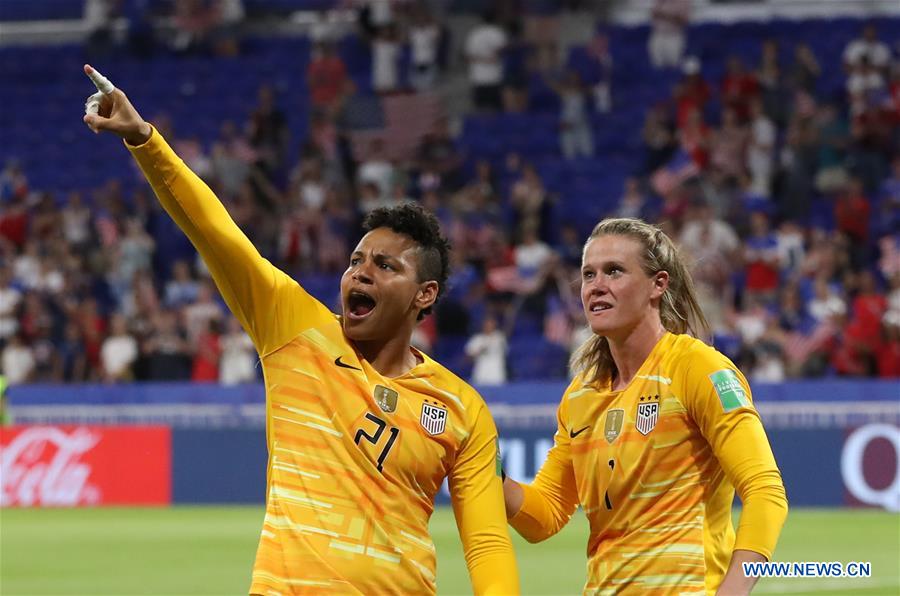 (SP)FRANCE-LYON-FOOTBALL-FIFA WOMEN'S WORLD CUP-SEMIFINALS-ENG VS USA