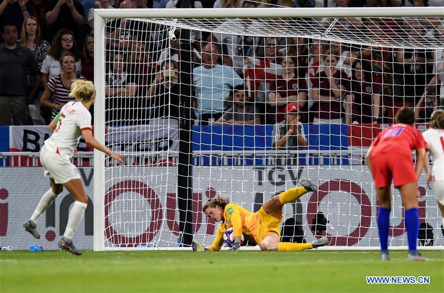 (SP)FRANCE-LYON-FOOTBALL-FIFA WOMEN'S WORLD CUP-SEMIFINALS-ENG VS USA