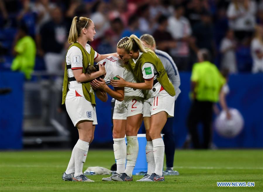 (SP)FRANCE-LYON-FOOTBALL-FIFA WOMEN'S WORLD CUP-SEMIFINALS-ENG VS USA