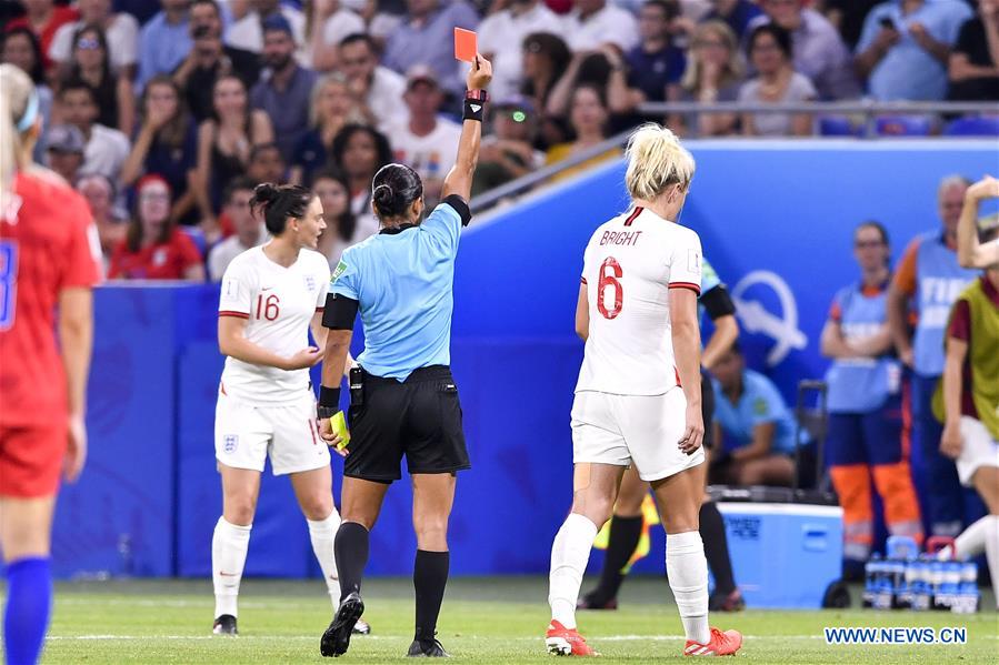 (SP)FRANCE-LYON-FOOTBALL-FIFA WOMEN'S WORLD CUP-SEMIFINALS-ENG VS USA