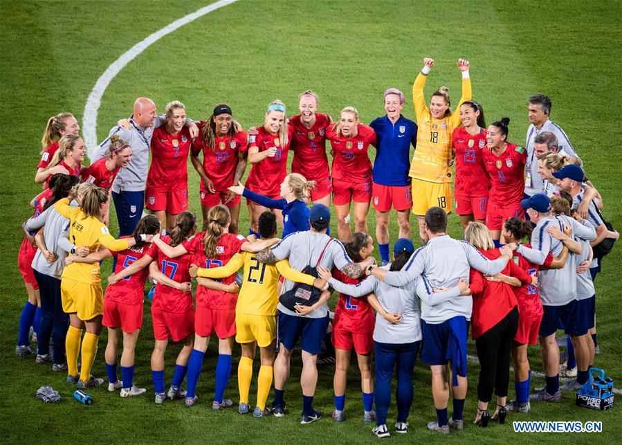 (SP)FRANCE-LYON-FOOTBALL-FIFA WOMEN'S WORLD CUP-SEMIFINALS-ENG VS USA