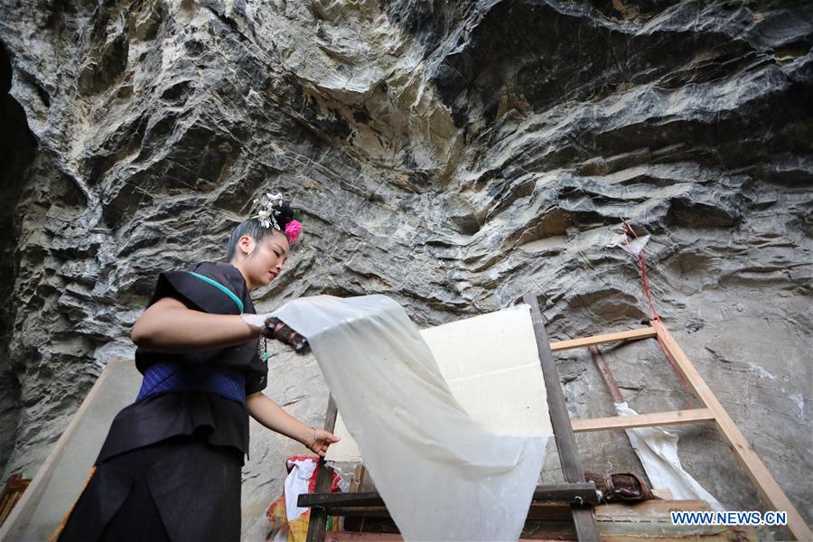 CHINA-GUIZHOU-DANZHAI-TRADITIONAL PAPER MAKING (CN)