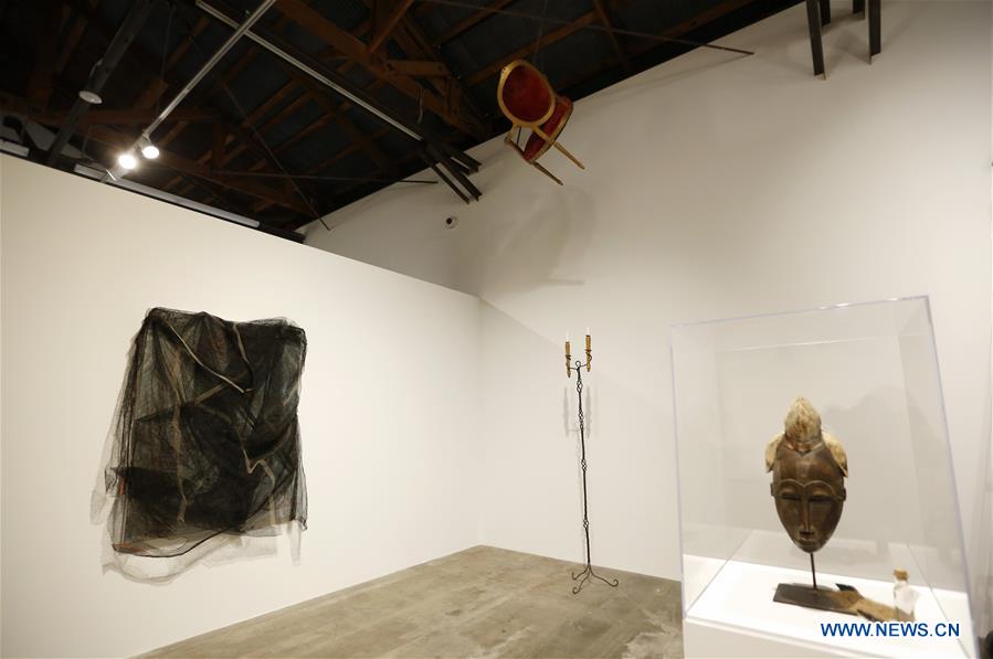 U.S.-LOS ANGELES-EXHIBITION-DAVID HAMMONS