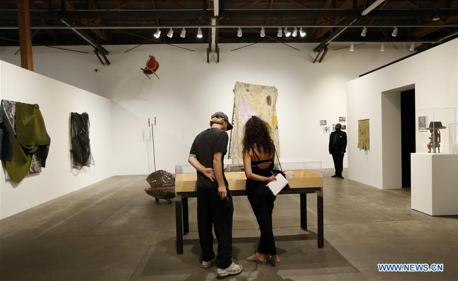 U.S.-LOS ANGELES-EXHIBITION-DAVID HAMMONS