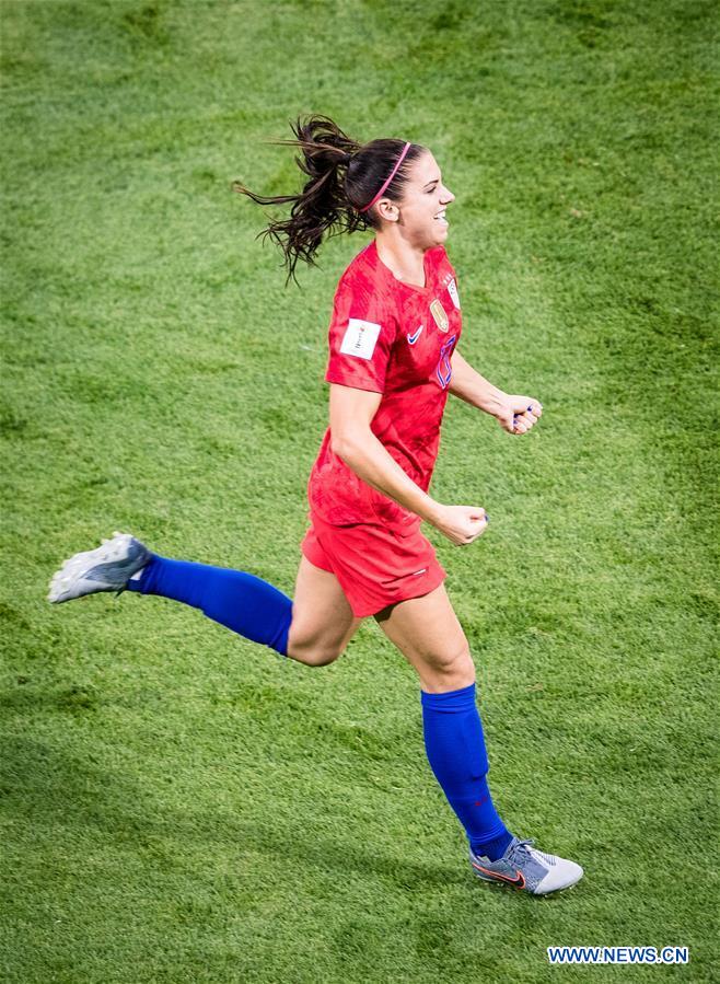 (SP)FRANCE-LYON-FOOTBALL-FIFA WOMEN'S WORLD CUP-SEMIFINALS-ENG VS USA