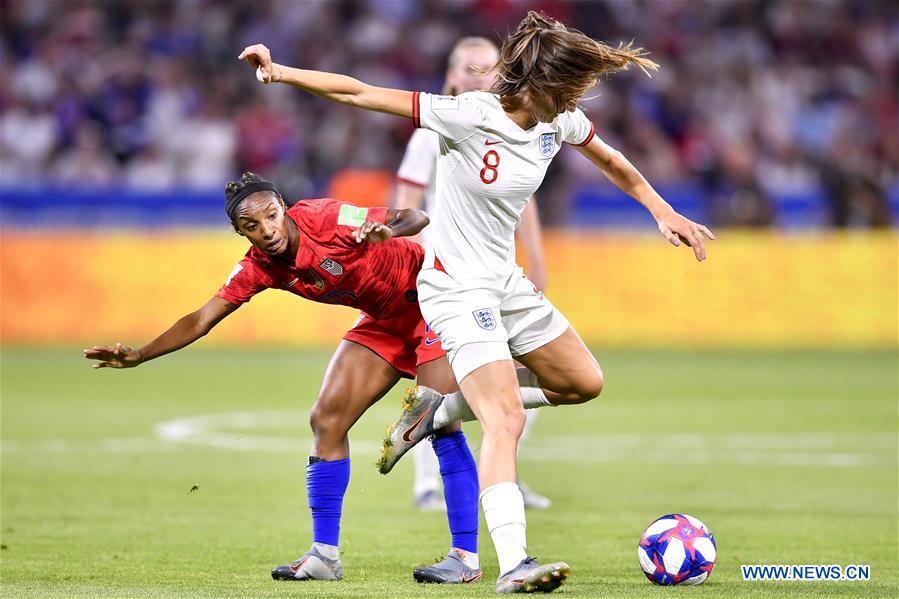 (SP)FRANCE-LYON-FOOTBALL-FIFA WOMEN'S WORLD CUP-SEMIFINALS-ENG VS USA