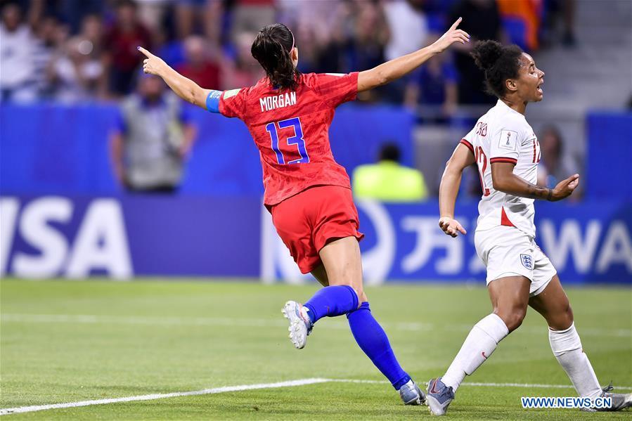 (SP)FRANCE-LYON-FOOTBALL-FIFA WOMEN'S WORLD CUP-SEMIFINALS-ENG VS USA