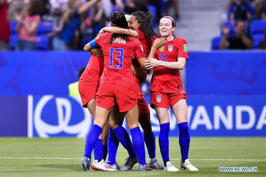 (SP)FRANCE-LYON-FOOTBALL-FIFA WOMEN'S WORLD CUP-SEMIFINALS-ENG VS USA