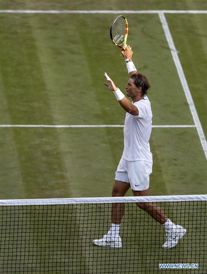 (SP)BRITAIN-LONDON-TENNIS-WIMBLEDON-DAY 2