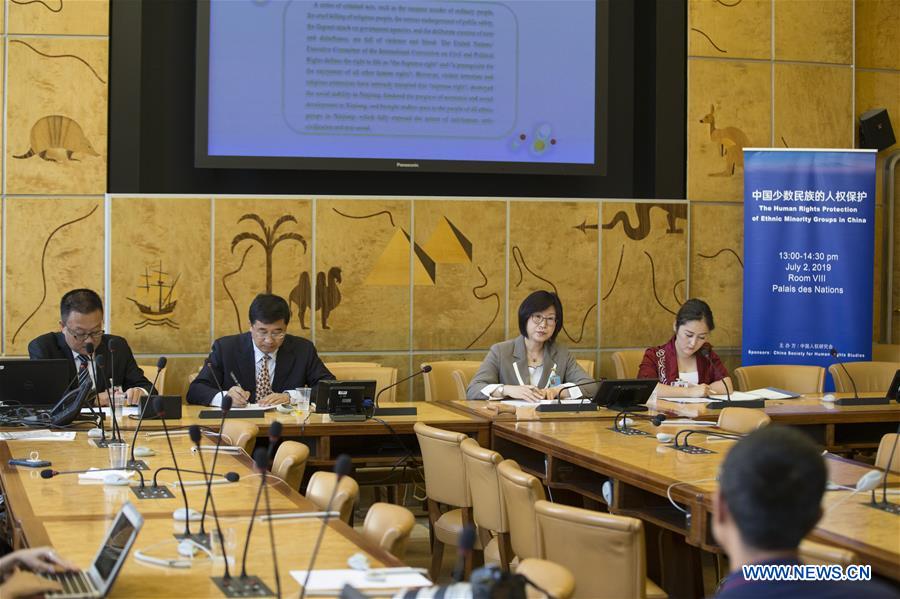 SWITZERLAND-GENEVA-CHINA-HUMAN RIGHTS PROTECTION-ETHNIC MINORITIES