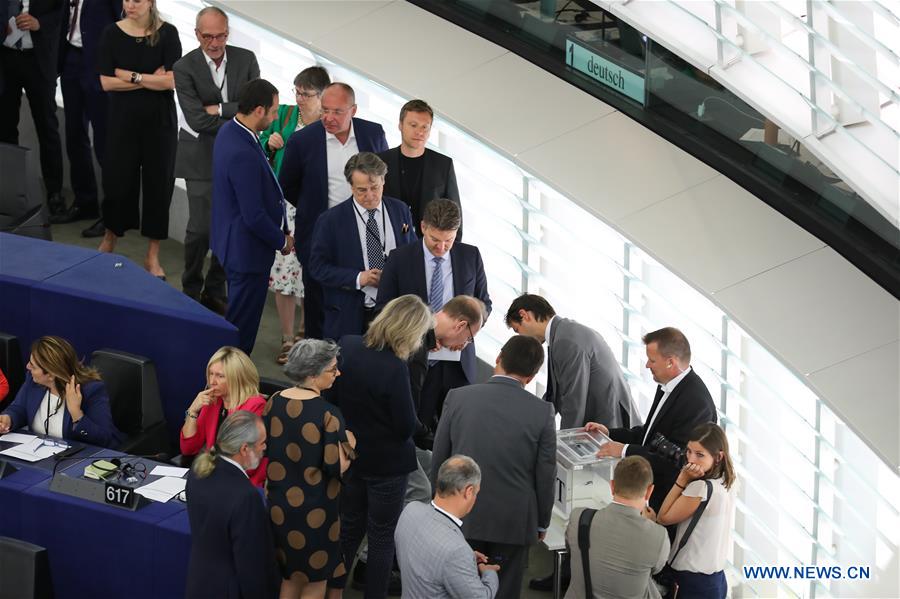 FRANCE-STRASBOURG-EUROPEAN PARLIAMENT-PRESIDENT-ELECTION