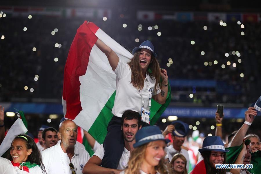 (SP)ITALY-NAPLES-SUMMER UNIVERSIADE-OPENING CEREMONY