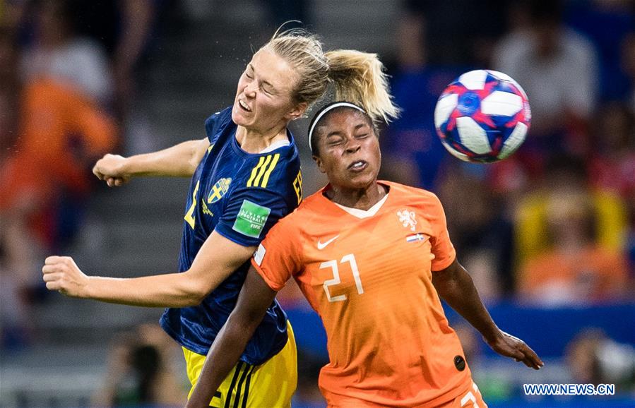 (SP)FRANCE-LYON-2019 FIFA WOMEN'S WORLD CUP-SEMIFINAL-NED VS SWE