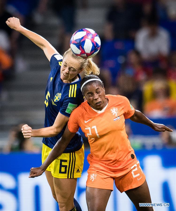 (SP)FRANCE-LYON-2019 FIFA WOMEN'S WORLD CUP-SEMIFINAL-NED VS SWE