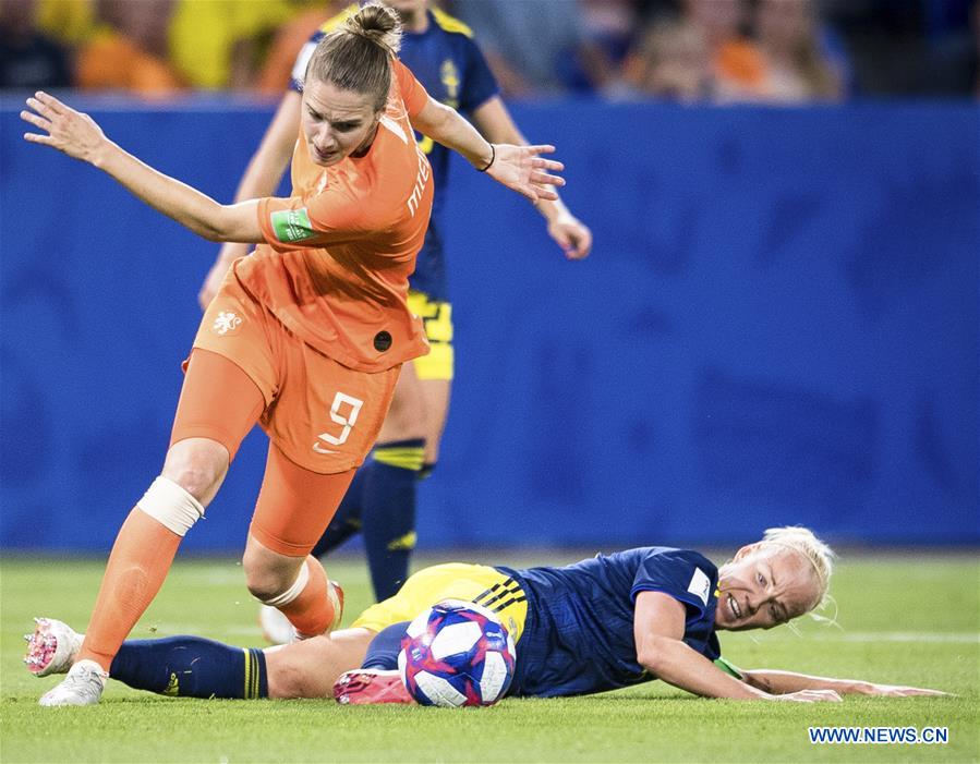 (SP)FRANCE-LYON-2019 FIFA WOMEN'S WORLD CUP-SEMIFINAL-NED VS SWE