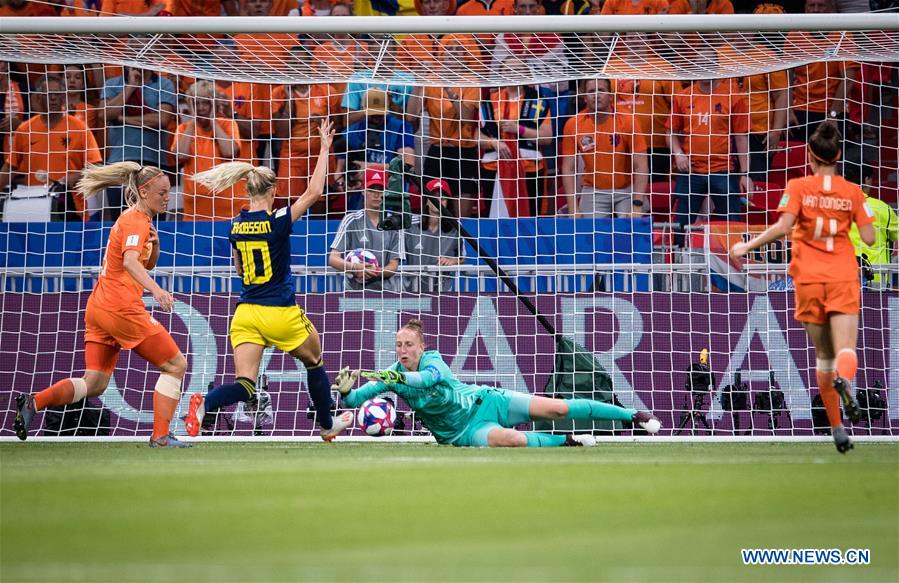 (SP)FRANCE-LYON-2019 FIFA WOMEN'S WORLD CUP-SEMIFINAL-NED VS SWE