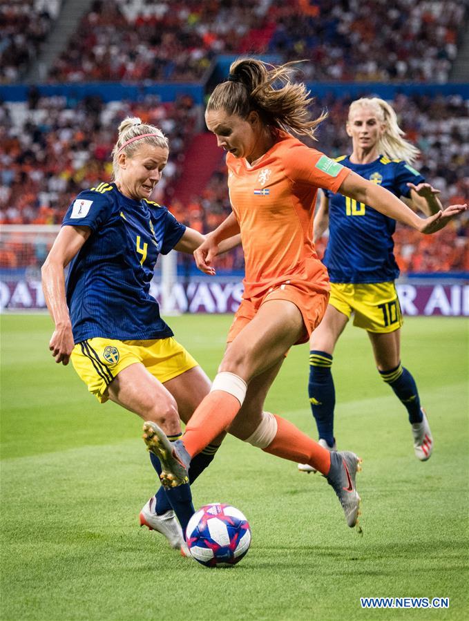 (SP)FRANCE-LYON-2019 FIFA WOMEN'S WORLD CUP-SEMIFINAL-NED VS SWE