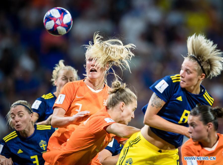 (SP)FRANCE-LYON-2019 FIFA WOMEN'S WORLD CUP-SEMIFINAL-NED VS SWE