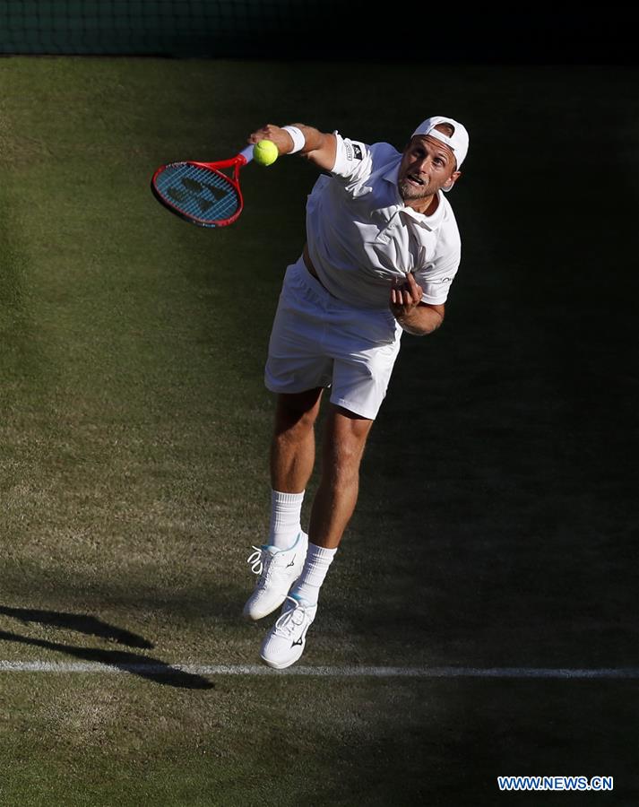 (SP)BRITAIN-LONDON-TENNIS-WIMBLEDON-MEN'S SINGLES