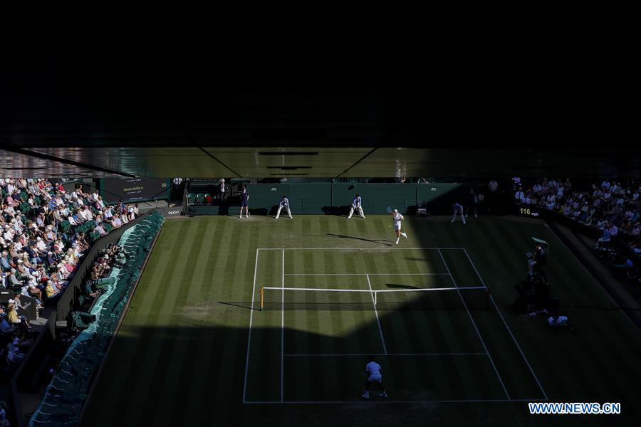 (SP)BRITAIN-LONDON-TENNIS-WIMBLEDON-MEN'S SINGLES