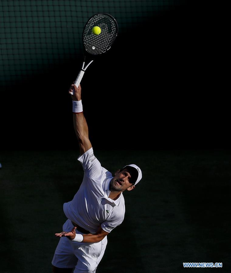 (SP)BRITAIN-LONDON-TENNIS-WIMBLEDON-MEN'S SINGLES