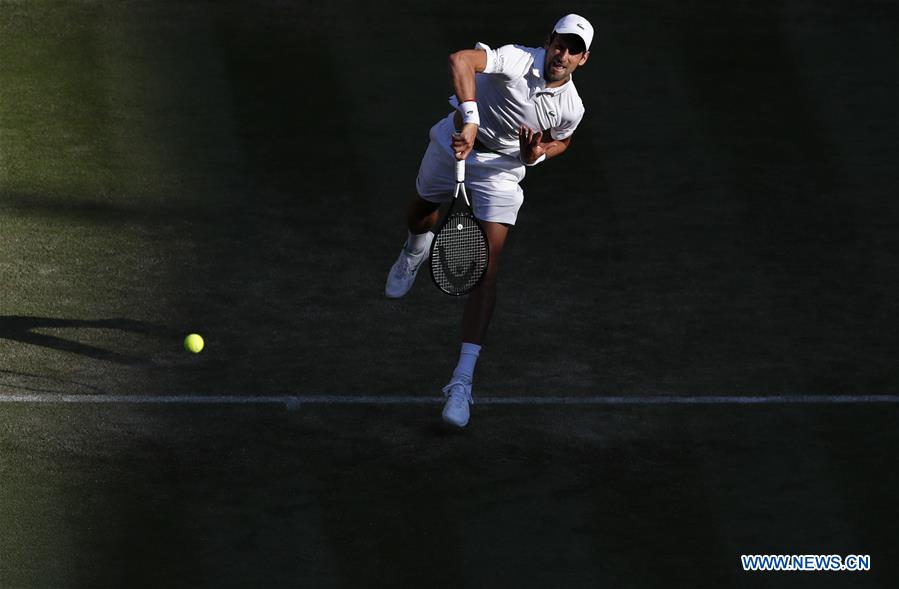 (SP)BRITAIN-LONDON-TENNIS-WIMBLEDON-MEN'S SINGLES