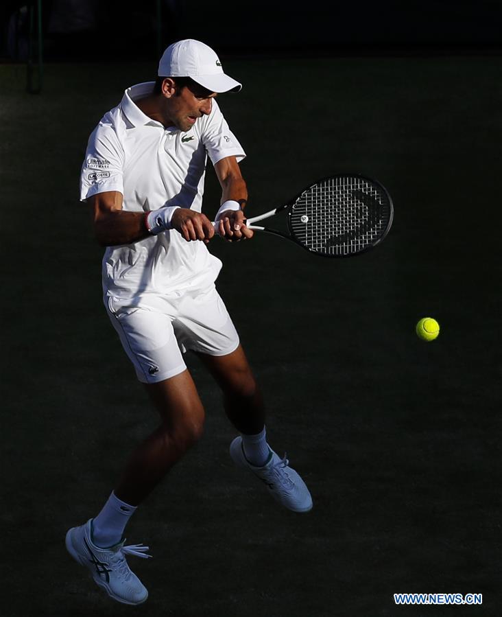 (SP)BRITAIN-LONDON-TENNIS-WIMBLEDON-MEN'S SINGLES