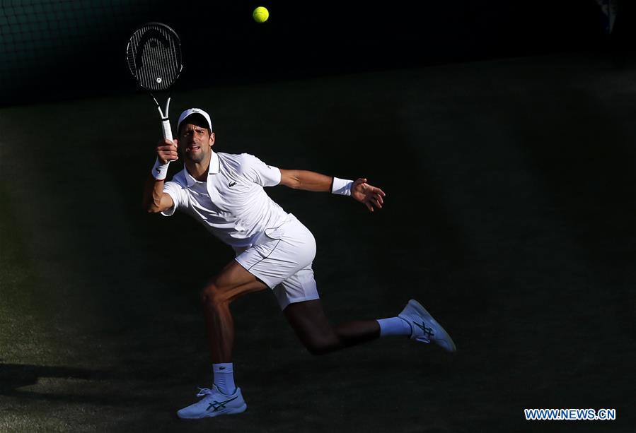 (SP)BRITAIN-LONDON-TENNIS-WIMBLEDON-MEN'S SINGLES