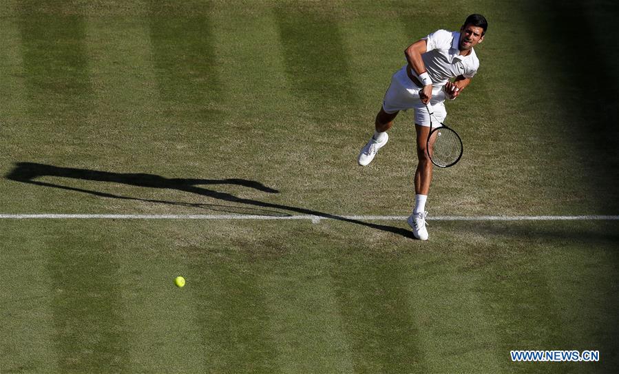 (SP)BRITAIN-LONDON-TENNIS-WIMBLEDON-MEN'S SINGLES