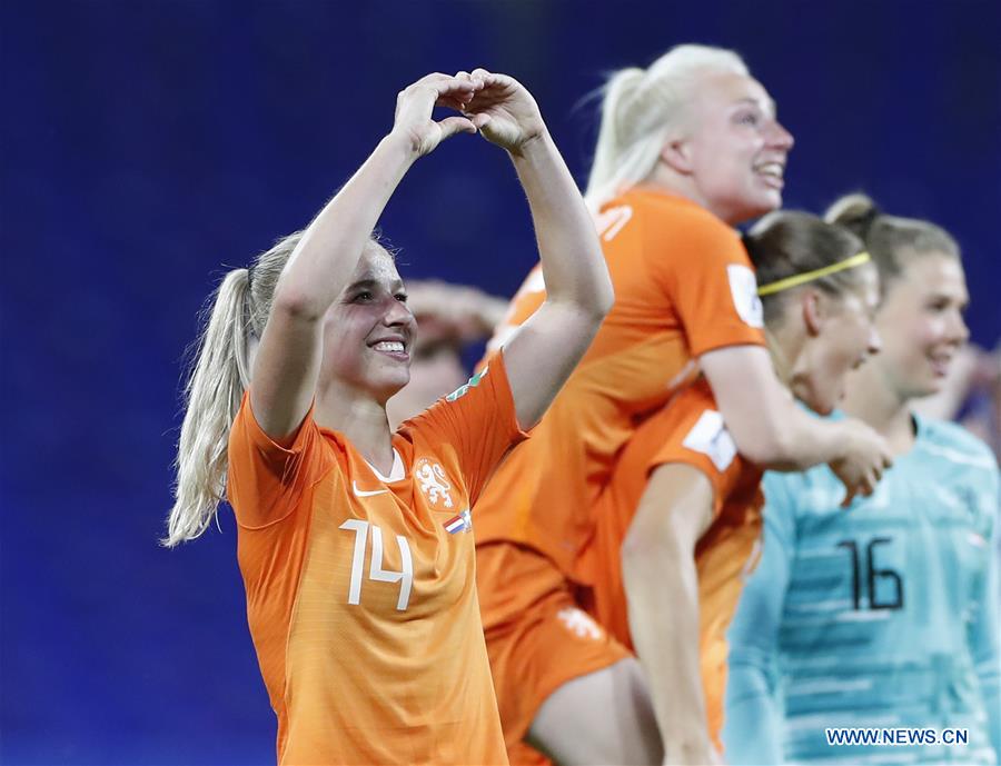 (SP)FRANCE-LYON-2019 FIFA WOMEN'S WORLD CUP-SEMIFINAL-NED VS SWE